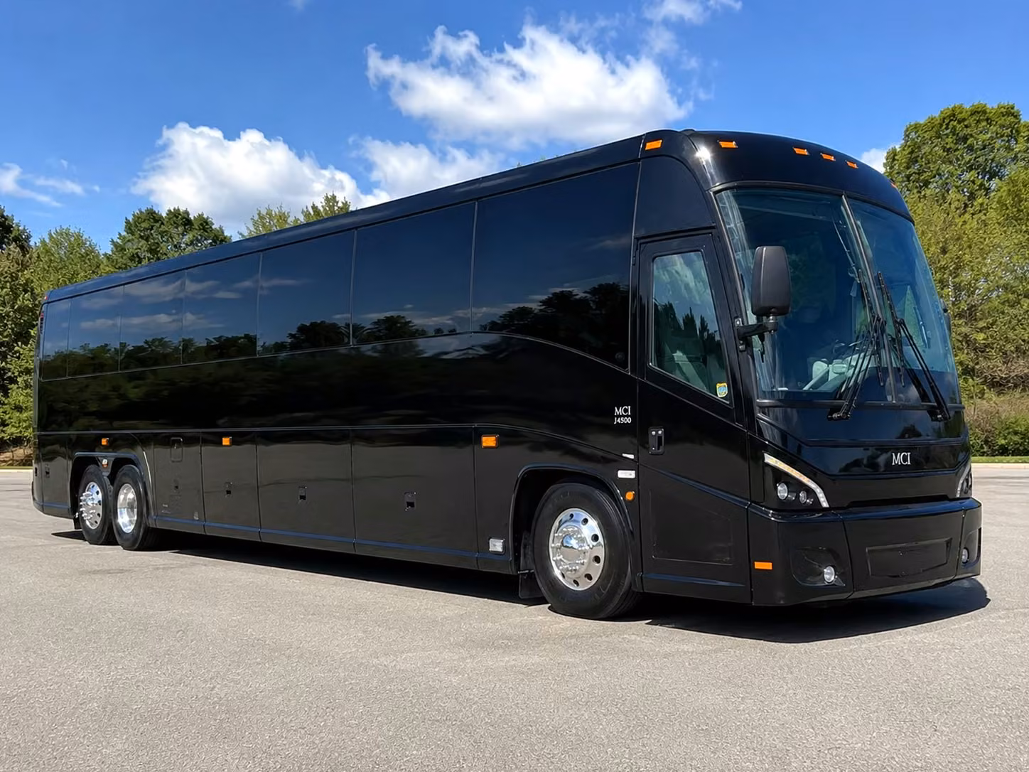 56 passenger charter bus