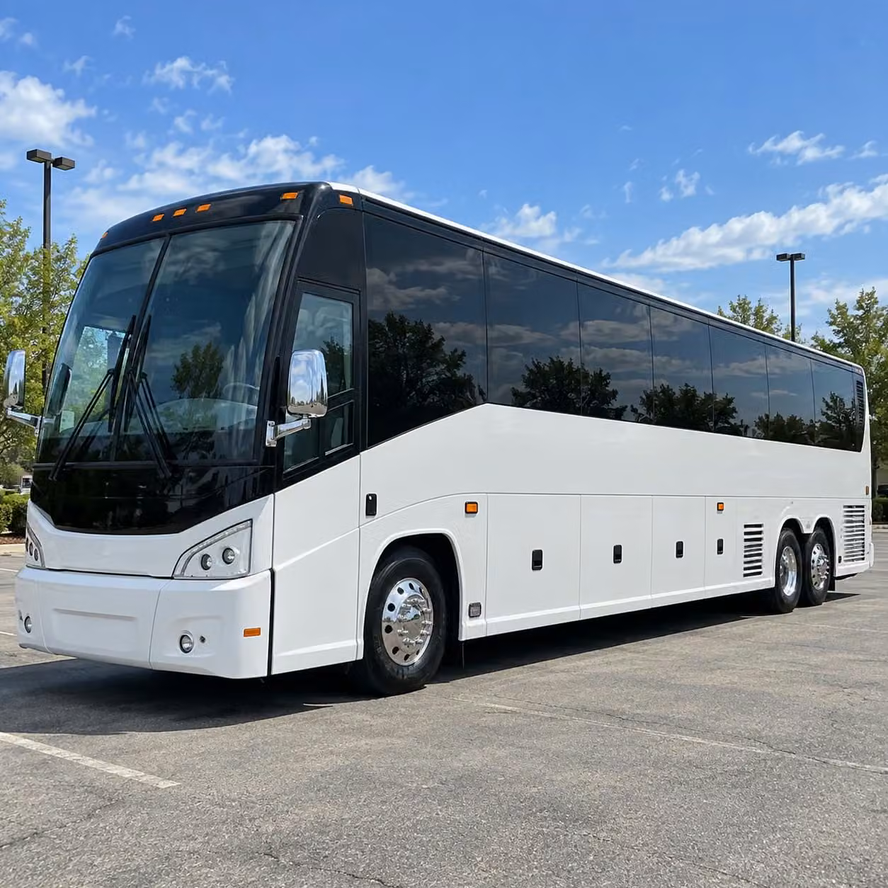 charter buses for large jonesboro prom groups traveling together from school or a shared venue