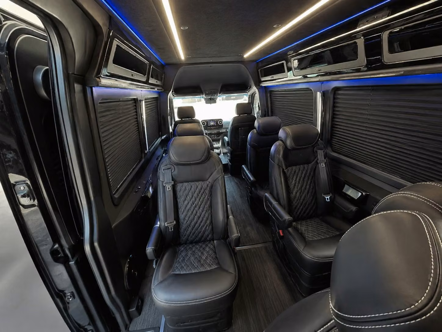 sprinter van with driver interior